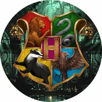 Painel Festa Redondo Harry Potter 2, 3d 1,50 Diametro Painel Festa Redondo Harry Potter 2, 3d 1,50 Diametro