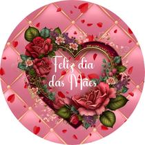Painel Festa Redondo Veste Fácil 1,50m Dia Das Mães Painel Festa Redondo Veste Fácil 1,50m Dia Das Mães