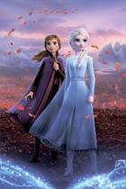 Painel Festa Retangular P/ Casado 1,5x2,2 Frozen 3