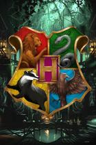 Painel Festa Retangular P/ Casado 1,5x2,2m Harry Potter 2 Painel Festa Retangular P/ Casado 1,5x2,2m Harry Potter 2