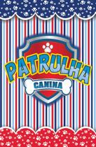 Painel Festa Retangular P/ Casado 1,5x2,2m Patrulha Canina 1