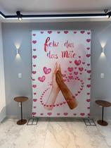Painel Festa Retangular Para Casado 1,5x2,2m Dia Das Mães 4