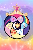 Painel Festa Retangular Para Casado 1,5x2,2m My Little Poney