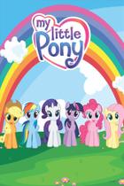 Painel Festa Retangular Para Casado 1,5x2,2m My Little Pony