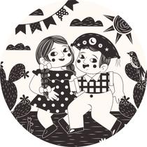 Painel Festa Sublimado C/ Elástico 1,50m Festa Junina Painel Festa Sublimado C/ Elástico 1,50m Festa Junina