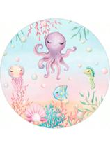 Painel Festa Sublimado C/ Elástico 1,50m Fundo do Mar Painel Festa Sublimado C/ Elástico 1,50m Fundo do Mar