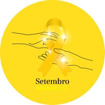 Painel Festa Sublimado C/ Elástico 1,50m Setembro Amarelo