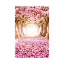 Painel Festa Vertical em Tecido Casadinho Floresta Florida