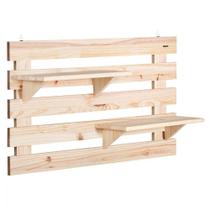 Painel Floreira Tramontina Madeira com Prateleiras 100x56cm