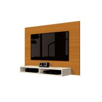 Painel Fox New para TV até 43" Cedro Off White 778167 EDN Painel Fox New para TV até 43" Cedro Off White 778167 EDN
