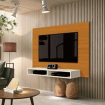 Painel Fox New para TV até 43" Cedro Off White 778167 EDN Painel Fox New para TV até 43" Cedro Off White 778167 EDN