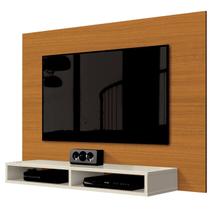 Painel Fox para Tv Até 46 Polegadas Edn Móveis Cor Cedro Off White
