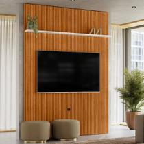 Painel Frisado para TV até 65 Polegadas Interlagos Madetec Painel Frisado para TV até 65 Polegadas Interlagos Madetec