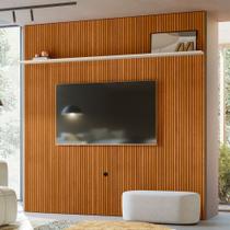 Painel Frisado para TV até 75 Polegadas New Guaporé Madetec