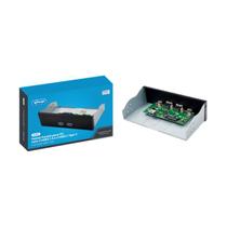 Painel Frontal Usb 3.0 E Tipo C Para Pc Knup Kp-pl913 Painel Frontal Usb 3.0 E Tipo C Para Pc Knup Kp-pl913