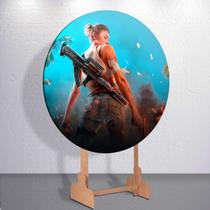 Painel Game Booya Game Free Capa Grande e Mini Redondoda Estampa Sublimada Festa Infantil Menino