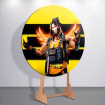 Painel Game Booya Game Free Capa Grande e Mini Redondoda Estampa Sublimada Festa Infantil Menino