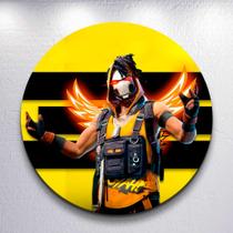 Painel Game Booya Game Free Capa Grande e Mini Redondoda Estampa Sublimada Festa Infantil Menino