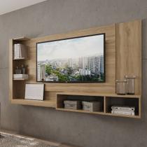 Painel Ganges p/ TV até 60 Polegadas com Nicho e Prateleira - Carraro