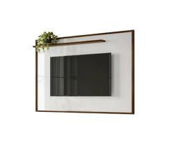 Painel Gênesis 1.9 para TV de até 75 Polegadas Palisandro/Branco - Mobler