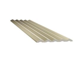 Painel Gizé Champanhe Poliestireno 144 mm Santa Luzia 280cmX14,4cmX1,1cm Painel Gizé Champanhe Poliestireno 144 mm Santa Luzia 280cmX14,4cmX1,1cm