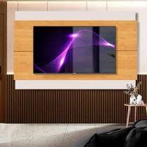 Painel Grande TV Até 60 Polegadas Com LED Nature Off White Charm 2.6 Shop JM