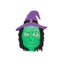 Painel Halloween 3D Bruxa Gigante Piffer 80x98cm 1und Painel Halloween 3D Bruxa Gigante Piffer 80x98cm 1und