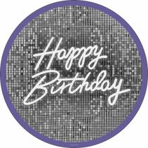 Painel Happy Birthday Feliz Aniversário 50x50 Elastico Painel Happy Birthday Feliz Aniversário 50x50 Elastico