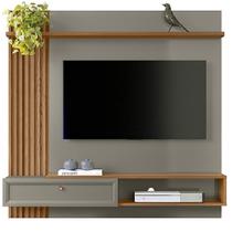 Painel Home Alvorada Amendoa Titanio White Para TV 55 Polegadas Linea Brasil