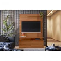 Painel Home Chicago P- Tvs Até 60'' 2 Portas C- Prateleira - Jequitiba