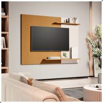 Painel Home Estante Suspenso Aéreo Tv 50 Mênfis Ripado 3d