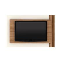 Painel Home p/TV até 65 Polegadas PL3001 180x120cm Natural/Off White - Tecno Mobili