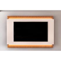 Painel Home p/ TV até 75 Polegadas Loren Ripado c/ Led 200x136cm Freijó/Off White - DJ Móveis Painel Home p/ TV até 75 Polegadas Loren Ripado c/ Led 200x136cm Freijó/Off White - DJ Móveis