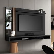 Painel home paris para tv até 55 polegadas ripado com espelho - VIANOSSA