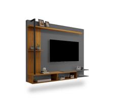Painel Home Suspenso Estilo Industrial Onix Tv 65 Polegadas Luapa Móveis