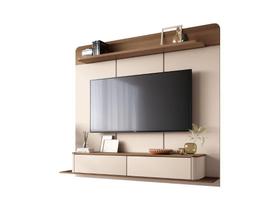 Painel Home Suspenso Galax TV ate 70 Polegadas Off/Castanho
