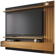 Painel Home Suspenso Para TV 70 Polegadas Juriti Noce Milano Preto CLB - Colibri