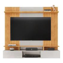 Painel Home Suspenso Para Tv até 60 Pol. Ben Com 2 Portas 160x153cm Bali/cedro - DJ Móveis