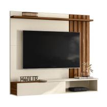 Painel Home Suspenso Vegas 1.6 com Ripado e 1 Porta 160 cm