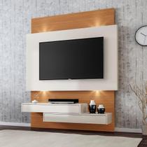 Painel Home Theater Com 4 LEDs 1,41m Dalla Costa 100% MDF