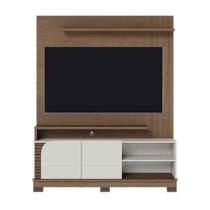 Painel Home Theater Jureli 2 Portas 1.5 Até 65 Polegadas Amêndoa-off White