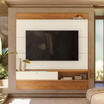 Painel Home Triunfo Decorativo Off White Canela Moderno Painel Home Triunfo Decorativo Off White Canela Moderno