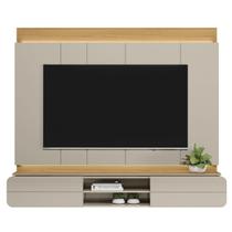Painel Home Vila Real TV até 75" Cor Tauari e Off White Com 200x173-EdeCasaMoveis