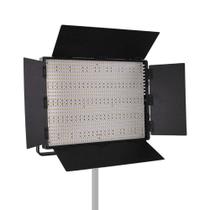 Painel Iluminador LED-1200 Video Light 5600K com Plate V-Mount e Fonte (Bivolt)