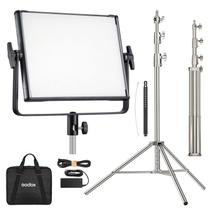 Painel Iluminador Led Profissional Godox RGB LDX50R com Tripé Inox Painel Iluminador Led Profissional Godox RGB LDX50R com Tripé Inox