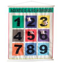 Painel Infantil Acerte O Alvo Números Pedagógico Educativo