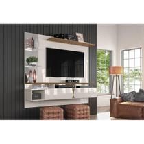 Painel Intense Off white/Damasco - Lukaliam