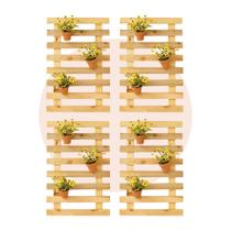 Painel Jardim Vertical Treliça Floreira Suporte Vaso Plantas Painel Jardim Vertical Treliça Floreira Suporte Vaso Plantas