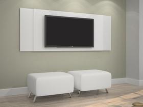 Painel Jaspe Para TV ate 42 Polegadas Jcm Branco