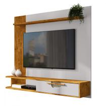 Painel Jeri para TV até 65 Polegadas Naturalle com Off White Bechara Painel Jeri para TV até 65 Polegadas Naturalle com Off White Bechara